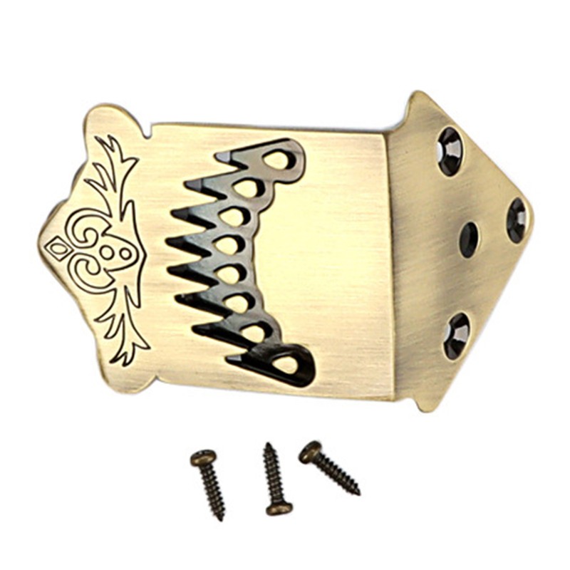 Mandolin Guitar Tailpiece Replacement 8 String Metal Mandolin Tailpiece for