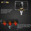 Partsam 6" LED Light Bar White 36W 6500K Super Bright