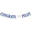 Congrats Pilot Banner, Congrats Grad, Congrats USAF/Future Pilot, Adventure Awaits,