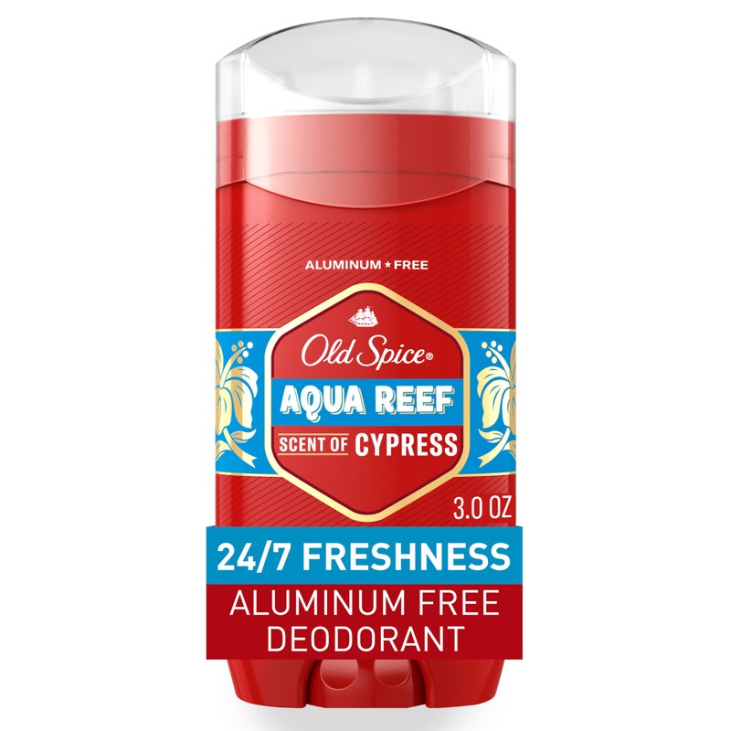 Old Spice Aluminum Free Deodorant for Men, 24/7 Odor Protection,