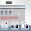 Motorized Blinds with Remote, Smart Blinds with Solar Panel, Thermal