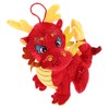 iplusmile Adorable Plush Dragon Doll Lightweight Chinese Zodiac Mascot for