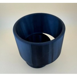 Corvette C4 Corvette Cup Holder Upgrade Adapter 84-96 3d Printed In The USA,  BLACK