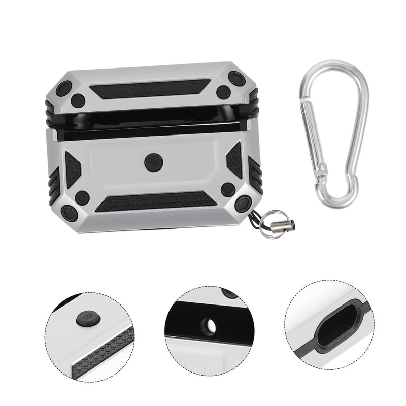 KOMBIUDA Wireless Earphone Protective Case Shockproof Cover for Stylish Design