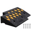 VEVOR Rubber Curb Ramp 5" Rise Height 2 Pack, Heavy-Duty