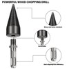 Ameri Wood Splitter Drill Bits Heavy Duty Drill Screw Cone