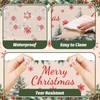 3 Pcs Christmas Snowman Tablecloth Christmas Decorations Xmas Tree Party