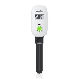 RAINPOINT Smart Digital Wireless Plant Moisture Meter Houseplant Indoor,WiFi Hub Needed,Capacitive Probe,Leave-in Soil Hygrometer Sensor,Real-time Monitor Humidity Tester Outdoor Gardening