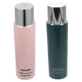 FOMIYES 2pcs Portable Retractable Round Brush for Blow Drying and Styling Travel Hair Brush for Curly Hair Gentle Combing for All Types