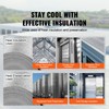 VEVOR Double Reflective Insulation Roll, Foam Core Radiant Barrier, 3.2