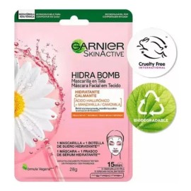 Garnier mascarilla facial skinactive ácido hialurónico 28g