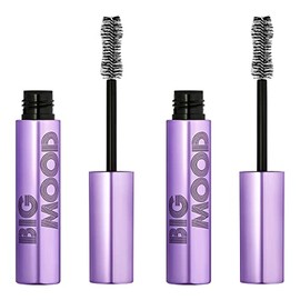e.l.f. Big Mood Mega Volume & Lifting Mascara Bundle, Bold Volume & Instant Lift, Creates Long Lasting Voluminous Lashes, Infused with Jojoba Wax, Black, 2 Count