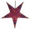 Guru-Shop Foldable Advent Luminous Paper Star, Christmas Star Nemesis, Star