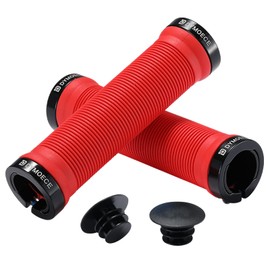 Dymoece Bike Handlebar Grips Mountain Bike Grips Ergonomic Design Dual Lock-on for Mountain Bike MTB BMX Foldable Downhill