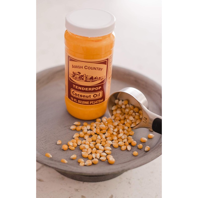 Amish Country Popcorn | Coconut Oil | Vegan, Tree Nut