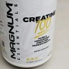 Creatina Magnum 100 Micronizada Monohidratada 200 Servicios Sabor Sin Sabor