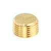 PATIKIL 3/8" NPT Brass Hex Countersunk Plugs, 12 Pack Counter