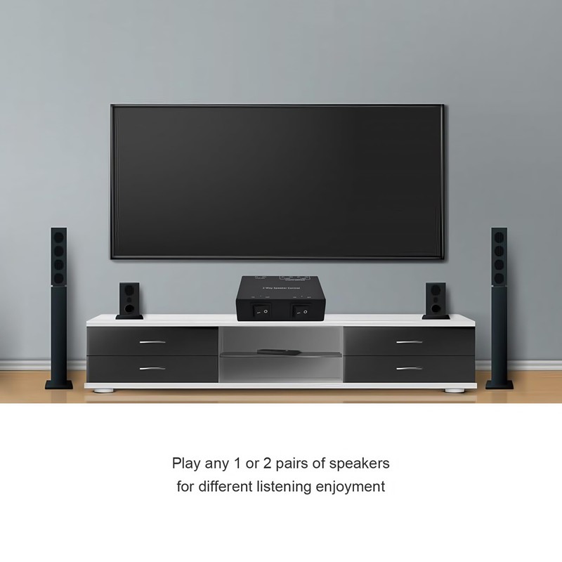 ADWITS 2 Channel Passive Speaker Selection, 2 Zone Sound Distribution