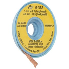 Ersa Noclean Solder 4.9 mm to 1.5 m spool – wick4.9