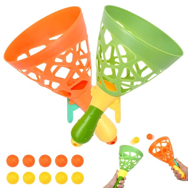 Zuxbolf Children's Catch Ball Game Set of 2 with 2