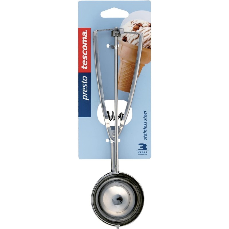 Tescoma 6 cm Mechanical Ice Cream Scoop Presto