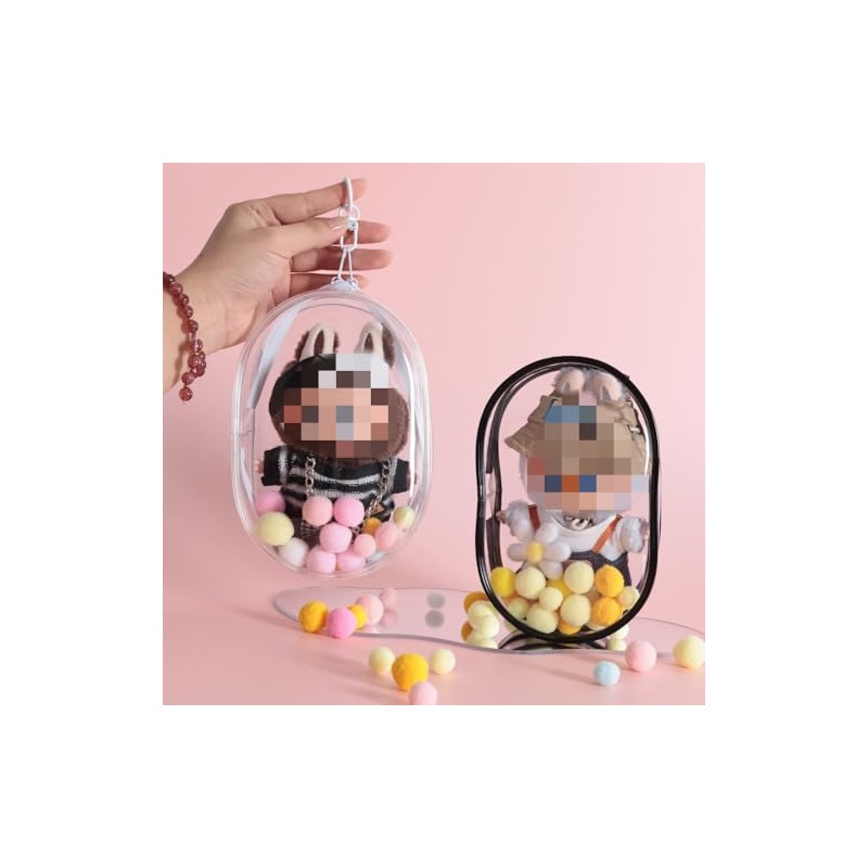Clear Pouch for Toys, Compatible with Loves, Protective Case &
