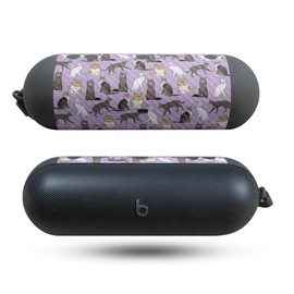 Carbon Fiber Speaker Skin Compatible with Beats Pill (2024) - Cat Chaos - Premium 3M Vinyl Protective Wrap Decal Cover - Easy to Apply | Crafted in The USA by MightySkins