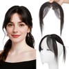 SEGO Clip in Side Bangs Real Human Hair, Hair pieces