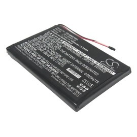 Battery for Garmin Dezl 760LMT Dezl 760LMT-D Nuvi 2757 Nuvi 2757LM Nuvi 2797 Nuvi 2797LMT NuviCam LM NuviCam LMTHD 361-00066-00 361-00066-10 LIONX