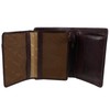 Visconti Mens Italian Leather Stylish RFID Protected Tri-Fold Wallet Gift