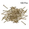 sourcing map Small Tiny Brass Nails 1.2x12mm for DIY Decorative