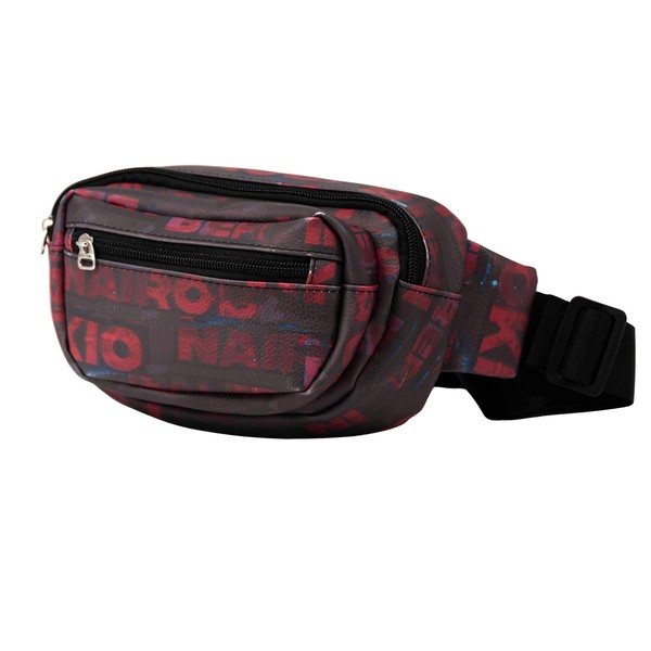Haus des Geldes Cities-Glaze Belt Bag Red, red, Glaze Belt