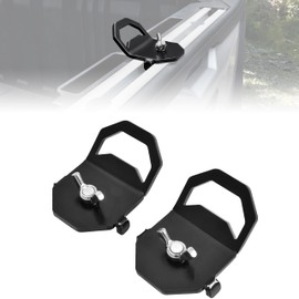 POKIAUTO Lock & Ride D-Rings for Polaris Xpedition/Ranger XD 1500 2024 2025 Accessories, Rust-Proof Heavy Duty Steel Tie Down Anchor Points, Tool-Free Installation, Replace #2890894#2889620, 2PCS