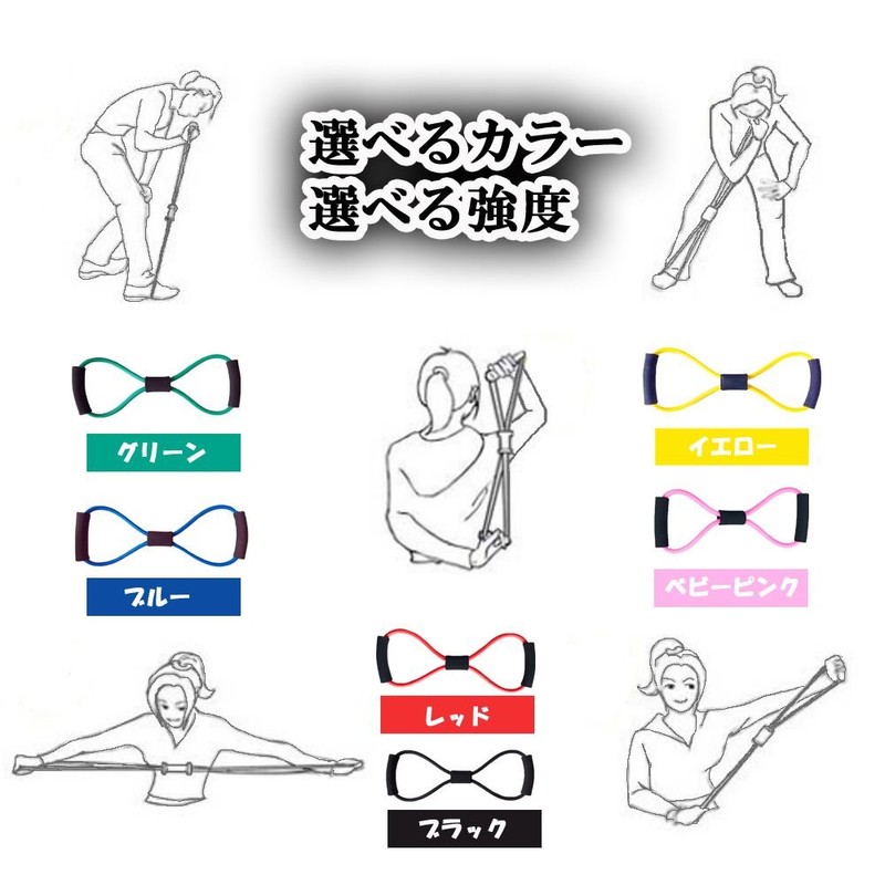 Training Tube Muscle Training Tube Fitness, Exercise, Rubber , red