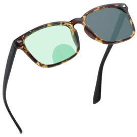 YEIN Bifocal Reading Glasses, Photochromic Gray Sunglasses, 0.00/+1.75 Magnification for Men/Women