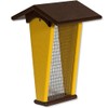 DutchCrafters Peanut Hanging Poly Bird Feeder (Tudor Brown & Lemon