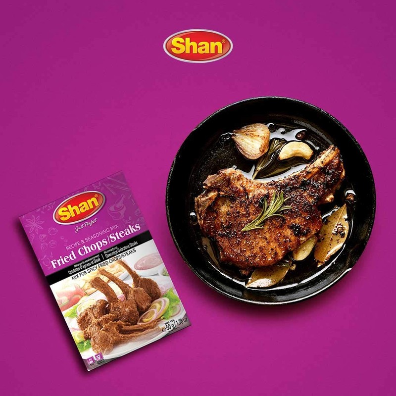 Shan - Fried Chops/Steak Seasoning Mix (50g) - Spice Packets