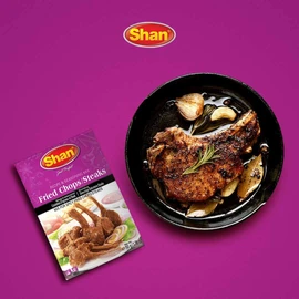 Shan - Fried Chops/Steak Seasoning Mix (50g) - Spice Packets for Spicy Fried Meat