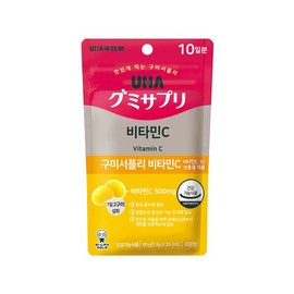 미카구토 구미서플리 비타민C 레몬맛 50g(2.5gx20구미) Mikaguto Gummy Supplement Vitamin C Lemon Flavor 50g (2.5g x 20 gummies)