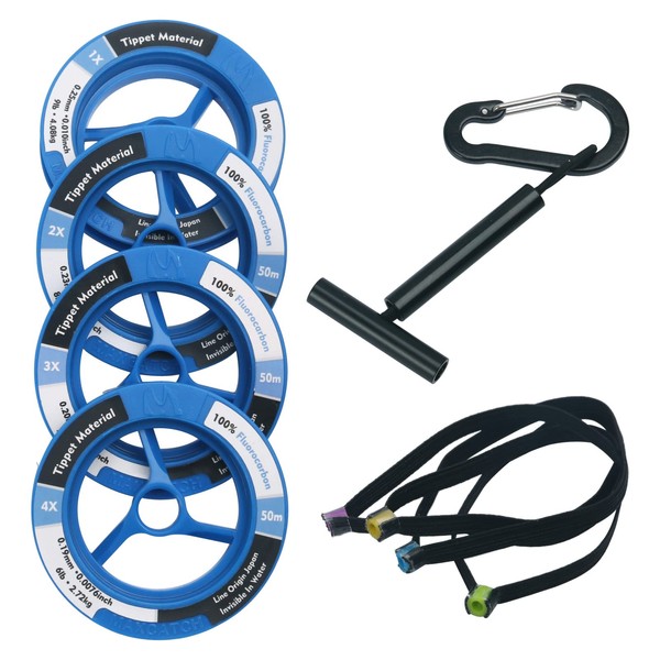 Maxcatch Fluorocarbon Leader Tippet Line for Fly Fishing with Tippet