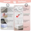 Mattress Protector Waterproof 90 x 200 cm Fitted Sheet Breathable