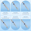 MAQUITA 13 Nail Drill Attachments, 3 Pieces Tungsten Carbide Nail