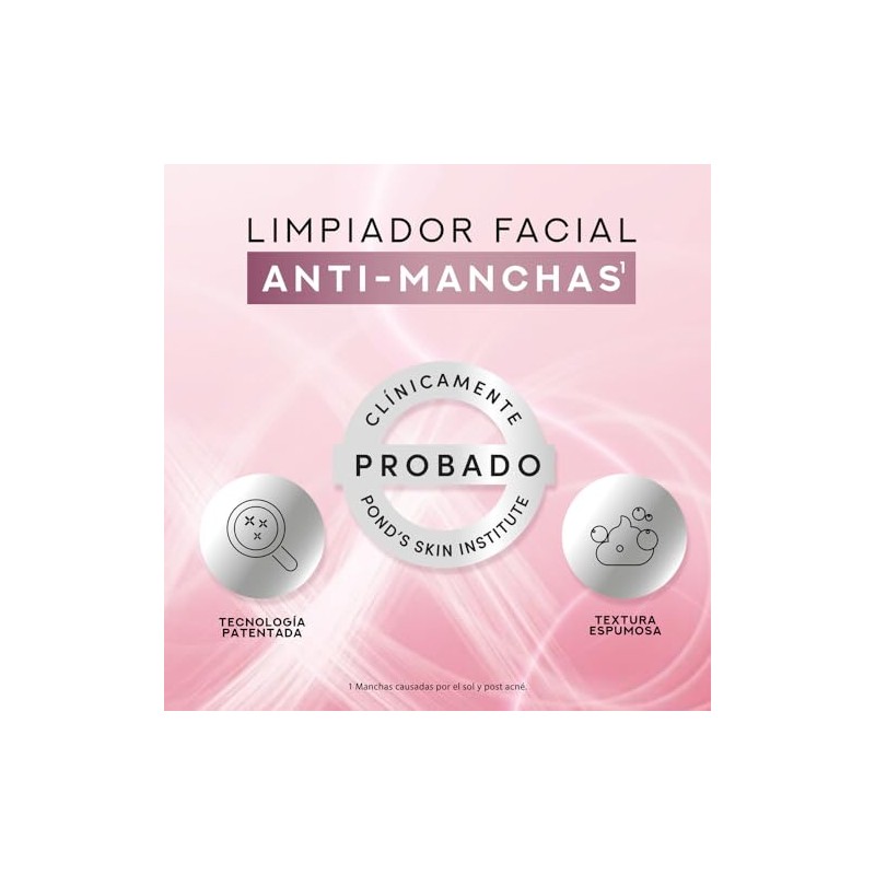 PONDS Bright Miracle Rutina Completa de 4 pasos con NIASORCINOL