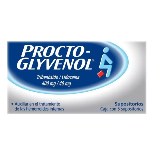 Procto-Glyvenol Tratamiento Para Hemorroides Procto-glyvenol 5 Supositorios