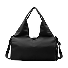 Sports Bag Women's Yoga Bag Large Sports Bag Travel Bag with Shoe Compartment, Waterproof Carry Bag for Yoga Mats, Large Gym Bag for Men and Women Swimming Bag Sports Gym Yoga Bag for Yoga Mats