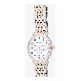 Geneva  Reloj De Pulsera De Dos Tonos Para Hombre Mac8069jc (Reacondicionado)