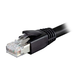 10Ft Cat.8 S/FTP Ethernet Network Cable 2GHz 40G (Black)