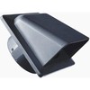 Graphite External Vent Cover Kit - 100mm Hooded Cowl with