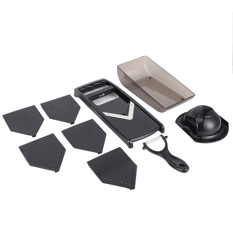 Multifunction 5‑in‑1 Vegetable Potato Carrot Chopper Food Cutter Grater Kitchen