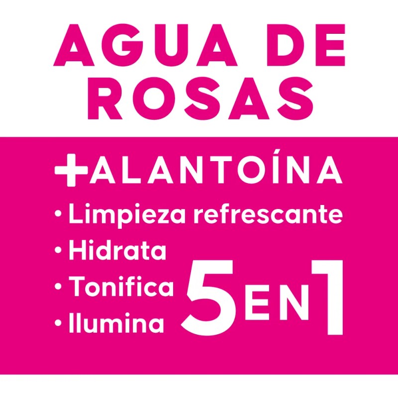 Jaloma Tónico Agua de Rosas Antioxidante para Todo Tipo de